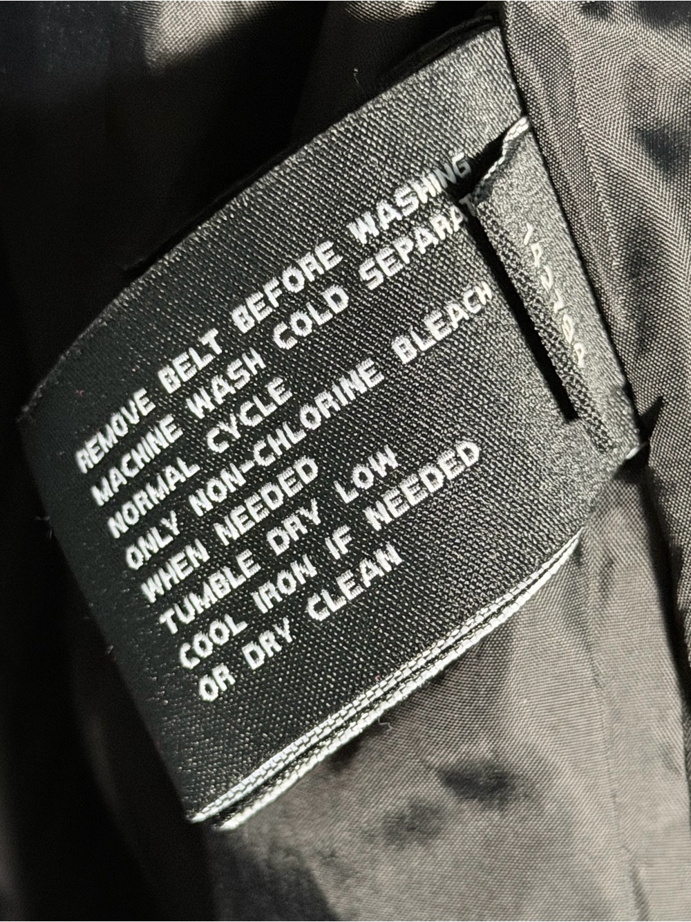 London Fog Classic Black Trench Coat Small - Picture 9 of 13